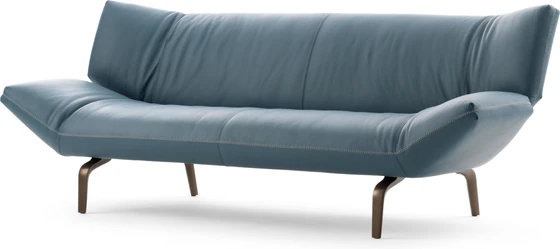 Leolux Sofaprogramm Devon – kompakt, elegant, ideal für kleine Räume. - Möbelhaus H. Zeppenfeld GmbH