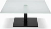 Kolo K736 90×70 cm – Optiwhite-Glasplatte, Gestell schwarz