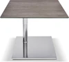 Couchtisch rollbar Duo Kolo K533 K733 75 x 75 cm Keramik Funktionstisch höhenverstellbar Designmöbel Sauerland Möbel Zeppenfeld Olpe