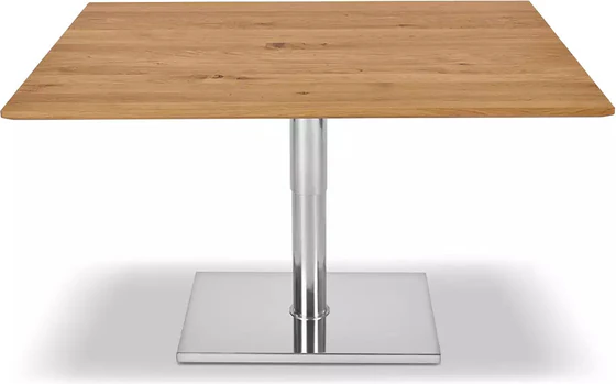 Ronald Schmitt Couchtisch Duo Kolo K536 K736 höhenverstellbar 90 x 70 cm Funktinscouchtisch rollbar Möbel Zeppenfeld Designmöbel Sauerland