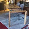 Scholtissek kleiner Ausziehtisch Küchentisch Jade 120, 140 und 160x85cm knorrige Eiche massiv,