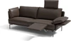 Sofa Mara mit Kopfstütze und Beinauflage – funktional und stilvoll in Leder