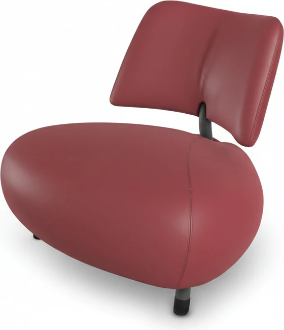 Leolux Sessel Pallone red Edition Freisteller