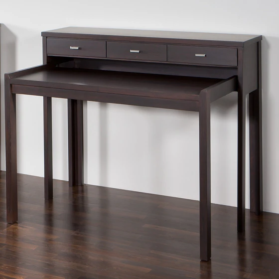 Sekretär Bordeaux, Form Exclusiv Design, Schreibtisch, Eiche, Kirschbaum oder Nußbaum, Homeoffice - Möbelhaus H. Zeppenfeld GmbH