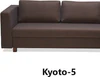 Signet Kyoto Go Schlafsofa mit Armlehne 5, kompakt und geradlinig, grifflose Optik