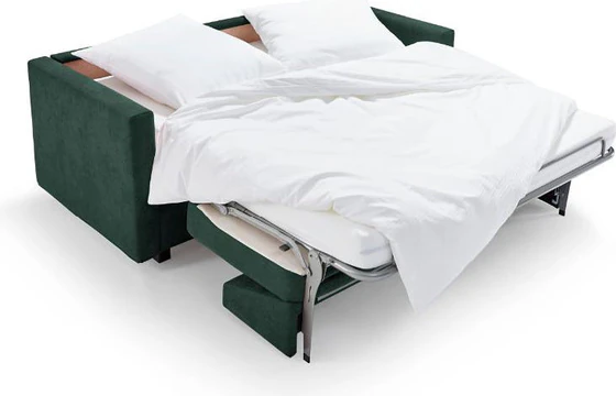 Signet Kyoto Go Schlafsofa mit Armlehne 1, abklappbar, Bezug Reno azsgezogen