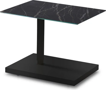 Beistelltisch 60×45 cm – Keramik (Dekore lt. Ronald-Schmitt-Musterkarte), rollbar; für Duett K529 & Kolo K729 (DUO/pOp)