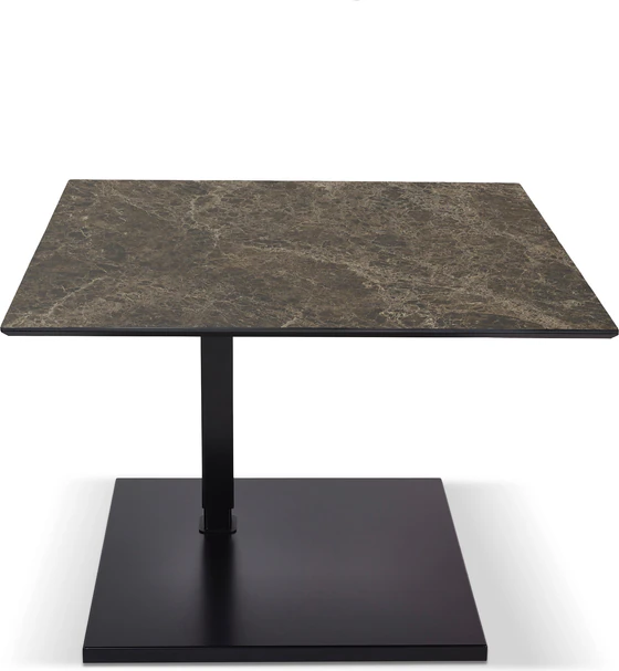 Beistelltisch 60×60 cm – Keramik (Dekore lt. Ronald-Schmitt-Musterkarte), rollbar; für Duett K526 & Kolo K726 (DUO/pOp)