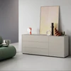 Piure Nex Pur Box 2023800 in Silk – Design-Sideboard 180×75×48 cm mit Schubladen/Tür, grifflos in Wohnumgebung