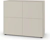 Piure Nex Pur Box 2041200 in Silk – moderne Kommode mit klarer Front