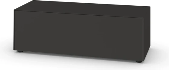 Piure Nex Pur Box 2044800 Lowboard, 120 × 37,5 × 48 cm, 1 Schublade, freistehend graphit