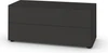 Designkommode Piure Nex Pur Box 1573881 in Graphite – 120 x 50 x 48 cm, grifflose Front, edles Stauraummöbel
