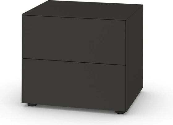 Schubkastenkommode Piure Nex Pur Box 2022800 in Farbe 44 Graphite – elegante, matte Oberfläche