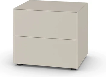 Schubkastenkommode Piure Nex Pur Box 2022800 in Farbe 23 Silk – grifflose Front, modernes Design