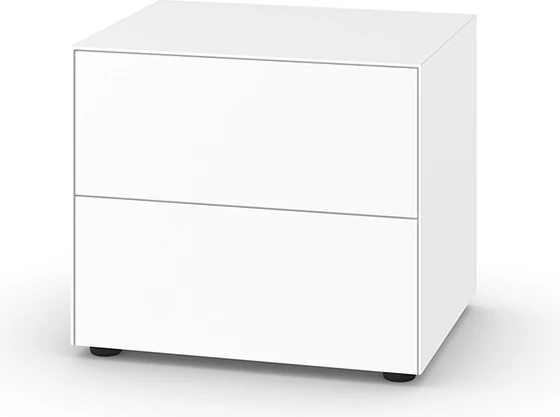 Kommode Piure Nex Pur Box 2022800 in Weiß – matt lackierte Oberfläche, minimalistisches Design