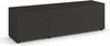 Sideboardmodell 2020600 von Piure Nex Pur Box in Graphite – moderne Anmutung mit 3 Türen, 180 cm breit, ideal für stilvolle Stauraumkonzepte.