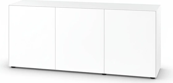 Piure Nex Pur Box Sideboard 2020500 in Mattlack Weiß – 3 Türen, modernes Design, 180 × 75 × 48 cm