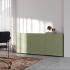 Piure Sideboard 2020500 in frischem Grün – perfekte Ergänzung für moderne Arbeits- oder Wohnbereiche