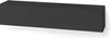 Design-Lowboard von Piure Modell 2045800, 180 cm breit, matt lackiert, mit zwei Soft-Close-Klappen – frontal freigestellt Graphit