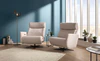 Lincoln Lounger Relaxsessel mit oder ohne Armlehnen, verschienene Breiten, AERA Design, Nolte Polstermöbel - Möbelhaus H. Zeppenfeld GmbH