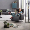 Lincoln Lounger Relaxsessel mit oder ohne Armlehnen, verschienene Breiten, AERA Design, Nolte Polstermöbel - Möbelhaus H. Zeppenfeld GmbH