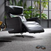 Lincoln Lounger Relaxsessel mit oder ohne Armlehnen, verschienene Breiten, AERA Design, Nolte Polstermöbel - Möbelhaus H. Zeppenfeld GmbH