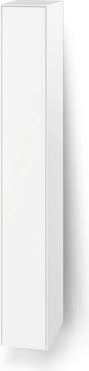 Design-Hängeelement mit rechts angeschlagener Tür, matt lackiert in weiß – Piure Nex Pur Box Serie. 2046700