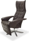 JORI Square JR-7980 Medi Relaxsessel in Nappaleder Celia mit Synchronmechanik Leder braun