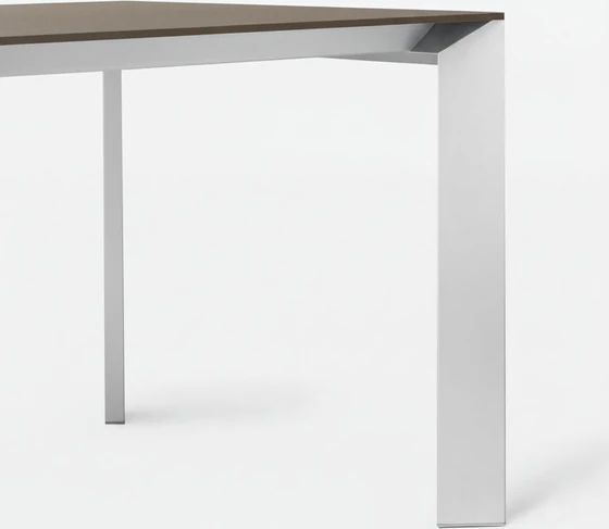 Esstisch Nori Kristalia mit Fenix Platte london grey