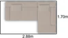 Jori Loungesofa, Ecksofa Longueville Landscape JR-8180 Stoff Bembebis verschiedene Größen - Möbelhaus H. Zeppenfeld GmbH