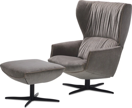 Ohrensessel Rhapsody Lounge in Leder