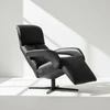 JORI JR-7960 Symphony Monomove Medi Relaxsessel in Nappaleder schwarz mit 4-Stern-Fuß