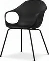 Elephant Chair – Front, Polyurethan Schwarz (PO03), 4-Fuß