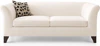 Dema Ottomanne, Designklassiker Sofa 195cm Freisteller mit Kissen