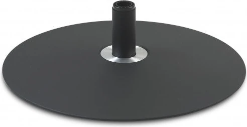 JORI Relaxsessel Fußausführung Teller Acryl schwarz
