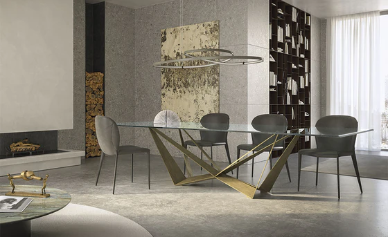 Cattelan Italia Esstisch Skorpio GLas Designmöbel Sauerland Möbel Zeppenfeld Olpe (2)