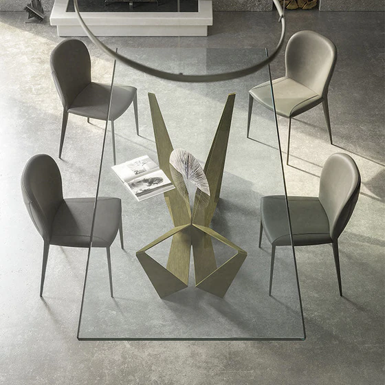 Cattelan Italia Esstisch Skorpio GLas Designmöbel Sauerland Möbel Zeppenfeld Olpe (2)