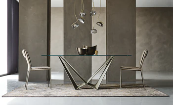 Cattelan Italia Esstisch Skorpio GLas Designmöbel Sauerland Möbel Zeppenfeld Olpe (2)