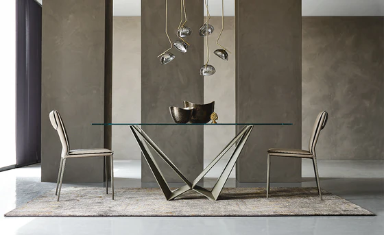 Cattelan Italia Esstisch Skorpio GLas Designmöbel Sauerland Möbel Zeppenfeld Olpe (2)
