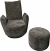 Bullfrog BLOBB 1008 – Schaukelsessel udn Hocker | 360° drehbar, Design