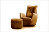 Bullfrog BLOBB 1008 – Schaukelsessel udn Hocker | 360° drehbar, Design