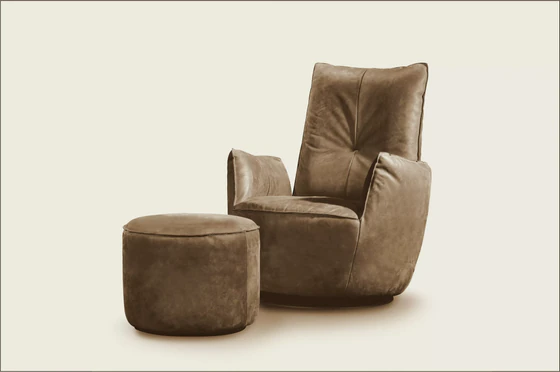 Bullfrog BLOBB 1008 – Schaukelsessel udn Hocker | 360° drehbar, Design