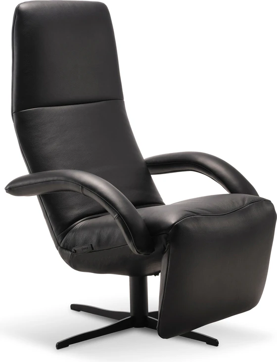 JORI Yoga JR-7360 Monomove Medi in Leder Celia nero, Frontansicht, 4-Zehenfuss schwarz