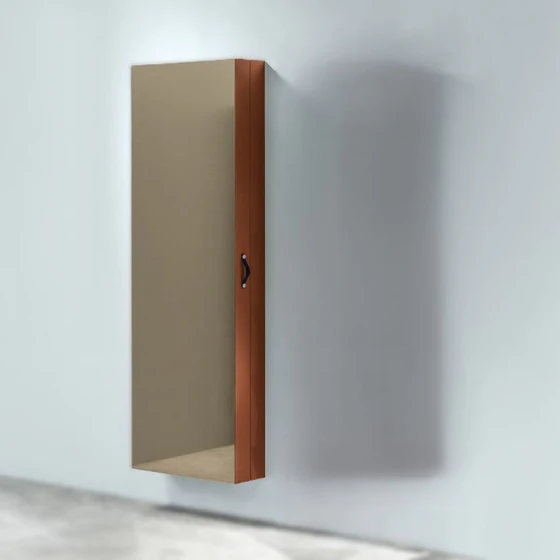 Kristalia BOXONE Designschrank – extraflacher Spiegel-Schrank für Flur | 20 cm tief | Luciano Bertoncini - Möbelhaus H. Zeppenfeld GmbH