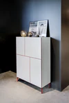 Design Highboard Case von Kettnaker, stilvolles Möbel mit vier Türen und klaren Linien