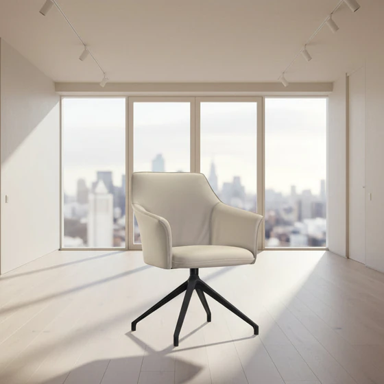 Leolux Mara Cruz Drehstuhl Leder Senso Design Esszimmerstuhl Christian Werner Senso Pampas