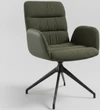 Bacher AIDEN Roccia Armlehnstuhl Forest drehbar Freisteller
