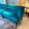 BW Polo Dining – Wendekissen in Blau/Silbergrau, Detail