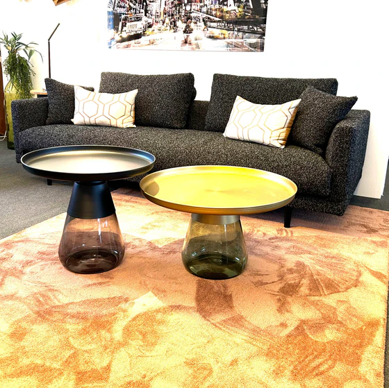 BW Long Island Loungesofa, hochwertiger Stoff Cooper, modernes Design, Ausstellungsstück.