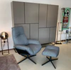 BW Daron Hochlehnsessel in Seitenansicht – leger gepolstert, ergonomischer Sitzkomfort